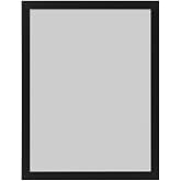 Ikea FISKBO &Ccedil;er&ccedil;eve, Plastik ve Fibrokarton, 30x40 Santimetre, Siyah [Tek &Ccedil;er&ccedil;eve]