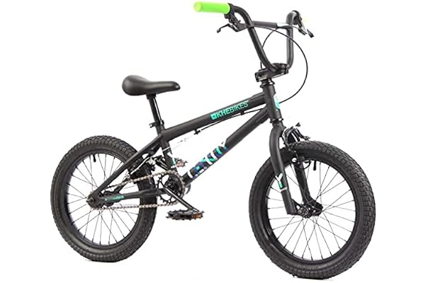 KHE - Bicicletta BMX Lenny SE da 16”, solo 9,8 kg, colore: nero : Sport e  tempo libero