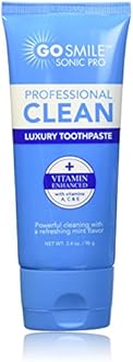 Go Smile Sonic Pro Professional Clean Luxury Mint Tooth Paste 3.4 oz. by GoSmile
