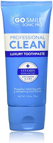 Go Smile Sonic Pro Professional Clean Luxury Mint Tooth Paste 3.4 oz. by GoSmile