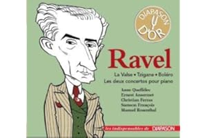 Ravel : La Valse - Tzigane - Boléro - Concertos pour piano. Quefélec, Ansermet, Ferras, François, Rosenthal.