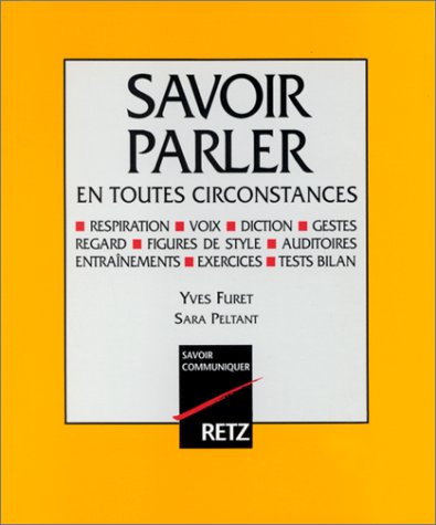 couverture de : Savoir parler