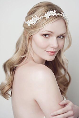 Fiona Hair Ribbon - Wedding Headpiece, Bridal Headpiece, Bridal Hair Accessories, Bridal Hair Ribbon