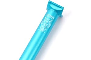 KHEBIKES KHE Pivotal BMX Seat Post 200 mm 25.4 mm 7005 Aluminium Only 138 g Blue Anodised