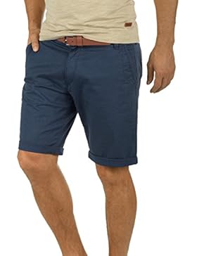 SOLID Montijo Herren Chino Shorts kurze Hose mit Gürtel