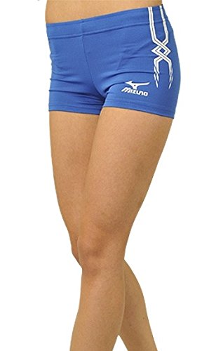 Mizuno Short BLEU moulant femme Volley-ball PREMIUM - M