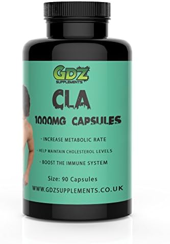 Conjugated Linoleic Acid ★ CLA 1000mg ★ 90 Capsules ★ Increase the Metabolic Rate &amp; Boost Immune System
