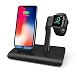 Produktbild True-YingMobile Ladegerät für Armbanduhr, kabellos, 2 in 1 Ladegerät Schwarz