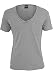 Produktbild URBAN CLASSICS TB491 Slub Y-Neck Henley T-Shirt mit Y-Ausschnitt, Größe:L;Farbe:GREY