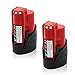 Produktbild Mehr Power 12 V 2,5 Ah Lithium Ionen Ersatz-M12 48–11–2411 Akku für MILWAUKEE 48–11–2410 48–11–2420 48–11–2401 48–11–2402 48–11–2401 schnurlose Tools Batterien 2 Pack