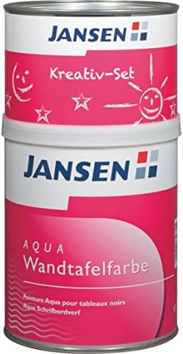 Jansen Aqua Noticeboard Colour 0.5L Painting Paint For Chalk Writing Board