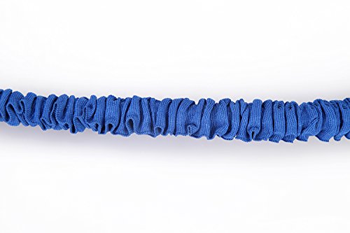 Flexibler Gartenschlauch Latex Knickfest Wasserschlauch mit Sprühpistole/Brause – Länge 7 bis ca. 22,5 m oder 10 m bis ca. 30 m, dehnbar – kein „Schlauchsalat“ Farbe Frei Wählbar (22,5 Meter, Blau) - 7