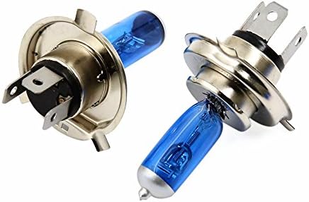 Fangxin 2er Set H4 Car Halogen Light Xenon 12 V 90/100 W Super White Light Bulb
