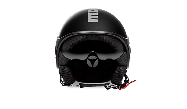 MOMO Design 10020030046 CASCO MINI-S ALLUMINIO FR./NERO TG.L : Amazon.it:  Auto e Moto