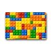 Produktbild zunhuagong Personalized Indoor/Outdoor Doormat,Non Slip Front Door Welcome Mats,Colorful Lego Bricks doormats