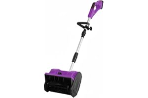YGQ Pala de nieve inalámbrica de 13 pulgadas (morado)