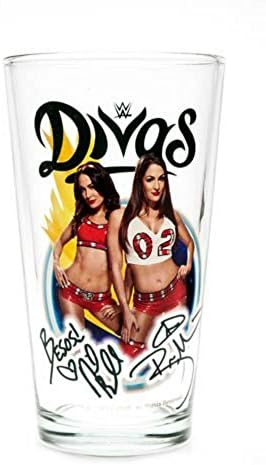 Pint Glass - WWE - Bella Twins (Divas) Toon Tumbler 16oz Cup New Toys TTWWD002
