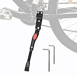 La altura de pata es Ajustable 34cm a 38m, El pie de goma en este soporte proporciona estabilidad