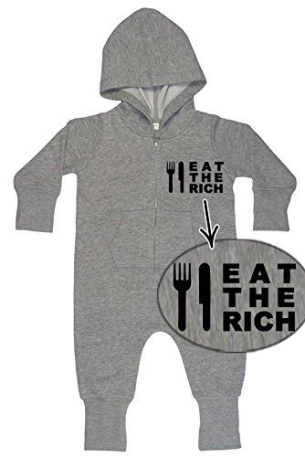 Racker-n-Roll Baby Boys' Tracksuit Grey Graumeliert -  Grey - 3 Years