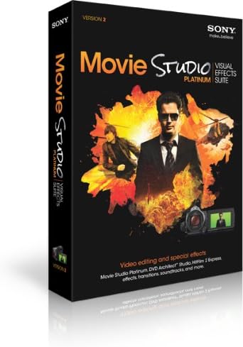 Vegas Movie Studio Platinum Visual Effects Suite - box pack