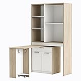 Farbe: Sonoma-Eiche & Weiss (Farbe kann leicht vom Monitorbild abweichen)