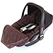 BABY TRAVEL LUXURY CARSEAT FOOTMUFF (BLACK) UNIVERSAL FIT TO ALL 0+ CAR SEATS
