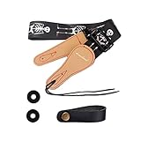 Leicht und dünn genug, um unter den Saiten des Gitarrenspindelkopfs zu passen.