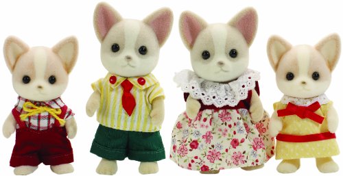 Imagen 1 de Sylvanian Families - Familia de chihuahuas (4 figuritas)