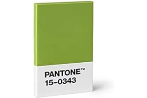Copenhagen design PANTONE Credit & Business Card Holder, plastic card case, 95x60x11 mm, green, Greenery 15-0343, Color of The Year 2017