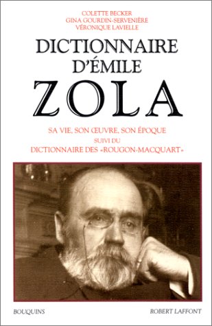 couverture de : DICTIONNAIRE D'EMILE ZOLA
