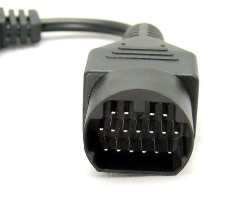 Goliton® OBD OBD2 16 Pin Stecker Diagnostic Adapter für Mazda 17 Pin - 2