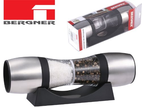 Salzstreuer und Pfeffermühle mit Ständer Salz Streuer