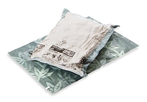 Packmate ® 2 Jumbo-Vakuumbeutel zur platzsparenden Aufbewahrung – für Kleidung, Bettdecken, Bettwäsche u. v. m. – 90 x 110 cm – 2 Stück - 4