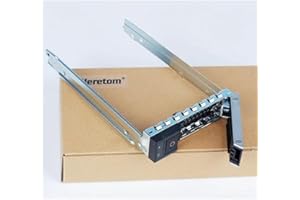 Heretom 3,5 Zoll Festplattenrahmen X7K8W Y796F HDD Tray Laufwerk Caddy für Dell PowerEdge 14 Generation R240 R340 R440 R540 R640 R740 R740xd R6415 R7415 R7425 und mehr - Hot-Swap SAS SATA Bracket
