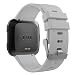 Produktbild MoKo Armband für Fitbit Versa / Fitbit Blaze, Silikon Replacement Uhrenarmband Sportarmband band Erstatzband mit Schließe für Fitbit Versa Health & Fitness Smartwatch, 130mm-195mm, S, Grau