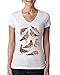 Produktbild Colorful pigeons Women's V-Neck T-Shirt Small