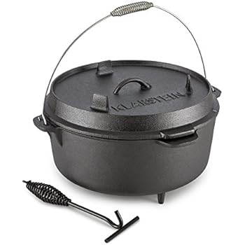 KLARSTEIN Hotrod 145 - Dutch Oven, Gusstopf, BBQ-Topf