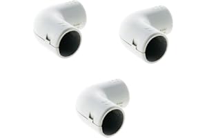 Zenitech - Set Di 3 Supporti IRL Ø20mm - Fissaggio Solido Per Cavi E Guaine - PVC Rigido Resistente Alle Sollecitazioni Meccaniche - Installazione Veloce - Grigio