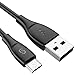 Câble Micro USB Chargeur Samsung - 20CM Syncwire Unbreakcable Charge et Synchro Ultime Rapide Câble Micro USB pour Samgung Galaxy, Kindle, HTC, Sony, Nexus, Asus, Blackberry, Nokia, LG, Motorola, Huawei - Noir