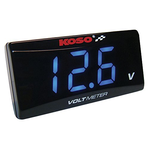 Preisvergleich Produktbild KOSO – 49277: Voltmeter KOSO Super Slim Blau ba024b00