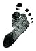 Inkless baby hand and foot print keepsake kit