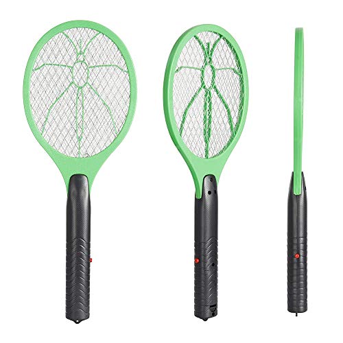 Falsfy 1 PCS Électrique Moustique Tueur Swatter Racket Batterie pour Mouche Anti Chauve-Souris Volante Zapper Killers Insect Répulsif Choc Mosquitos B