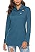 Produktbild Swallowuk Damen Langarm Sweatshirt Pullover Langarmshirt Rollkragen Pullover Loose Bluse Tops Tunika Einfarbig T-Shirt (S, Blau)