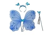 El juego se compone de un cabello maduro con sensores de mariposa, la tambaleo, decorado con muelle Chen y espumillón, un mágico de mariposas varita mágica y, por supuesto, la hadas de ala