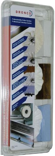 Advanced Dronco 10 Piece Polishing System for Drilling Machines, Flex Shafts &amp; Angle Polishers [Multi Set] --