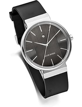 JACOB JENSEN Unisex-Armbanduhr Analog Quarz Kautschuk JACOB JENSEN NEW SERIES NO. 708