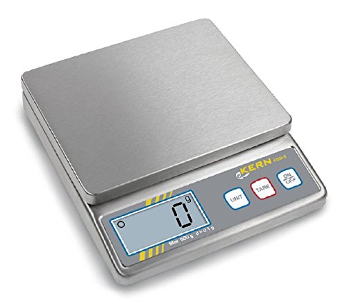Kern Edelstahl Tischwaage FOB-S bis 5.000g (1g genau)