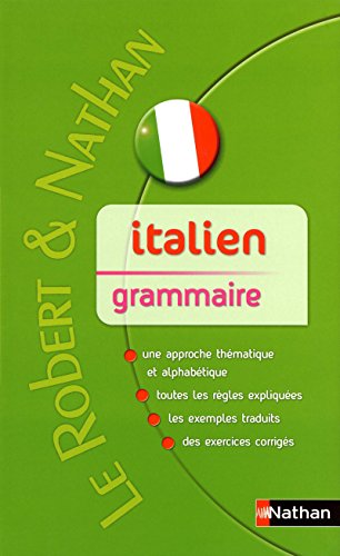 Robert & Nathan Grammaire Italienne Robert & Nathan Grammaire Italienne