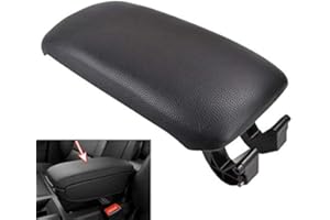 XUKEY Accoudoir de voiture pour console centrale A3 8P 2003–2012 en cuir PU avec clip de remplacement