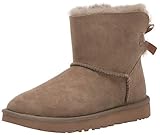 - Fixed bows along back shaft UGG Damen, Schleife (W Mini Bailey Bow Ii), Antilope 39 EU